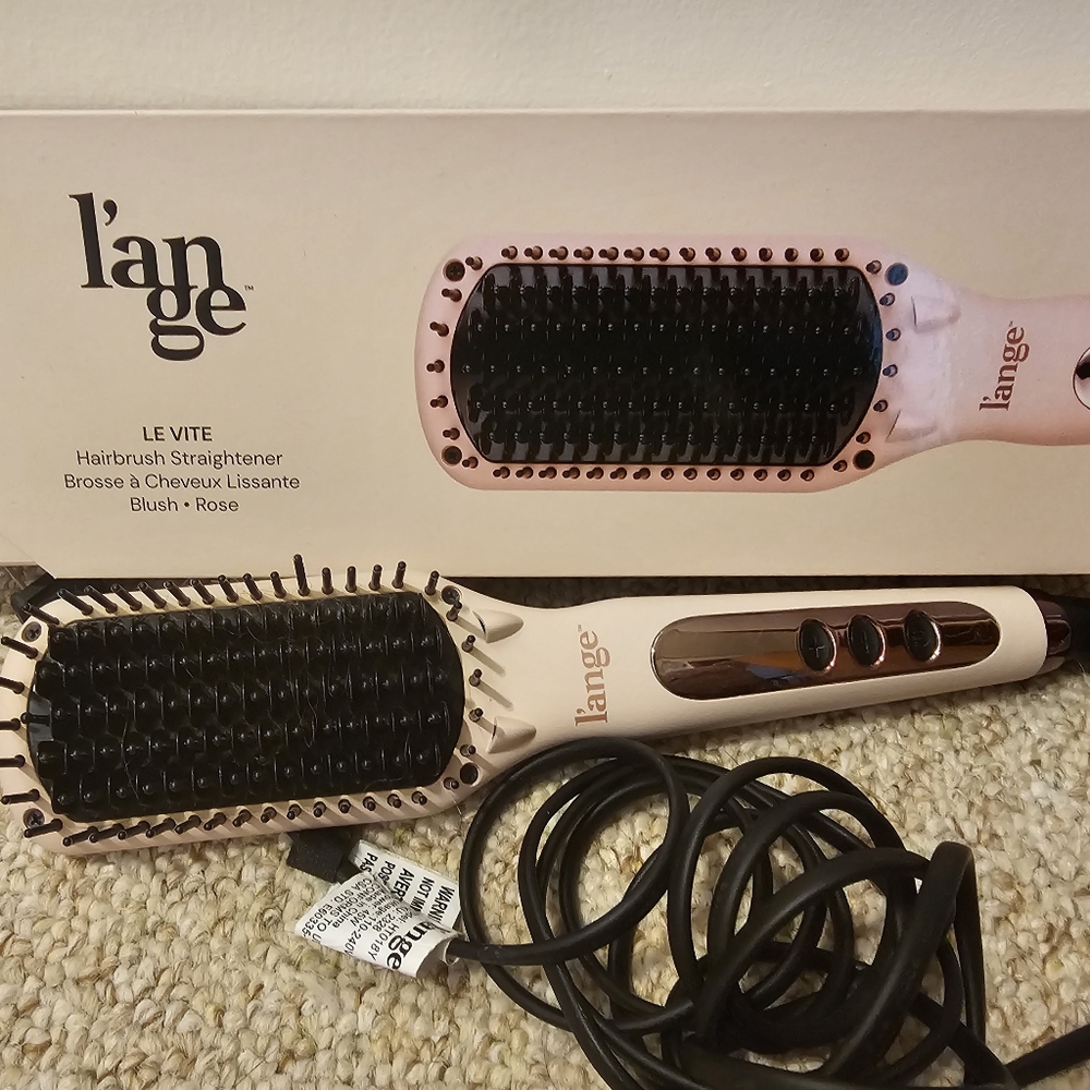L'ange Le Vite Hairbrush Straightener